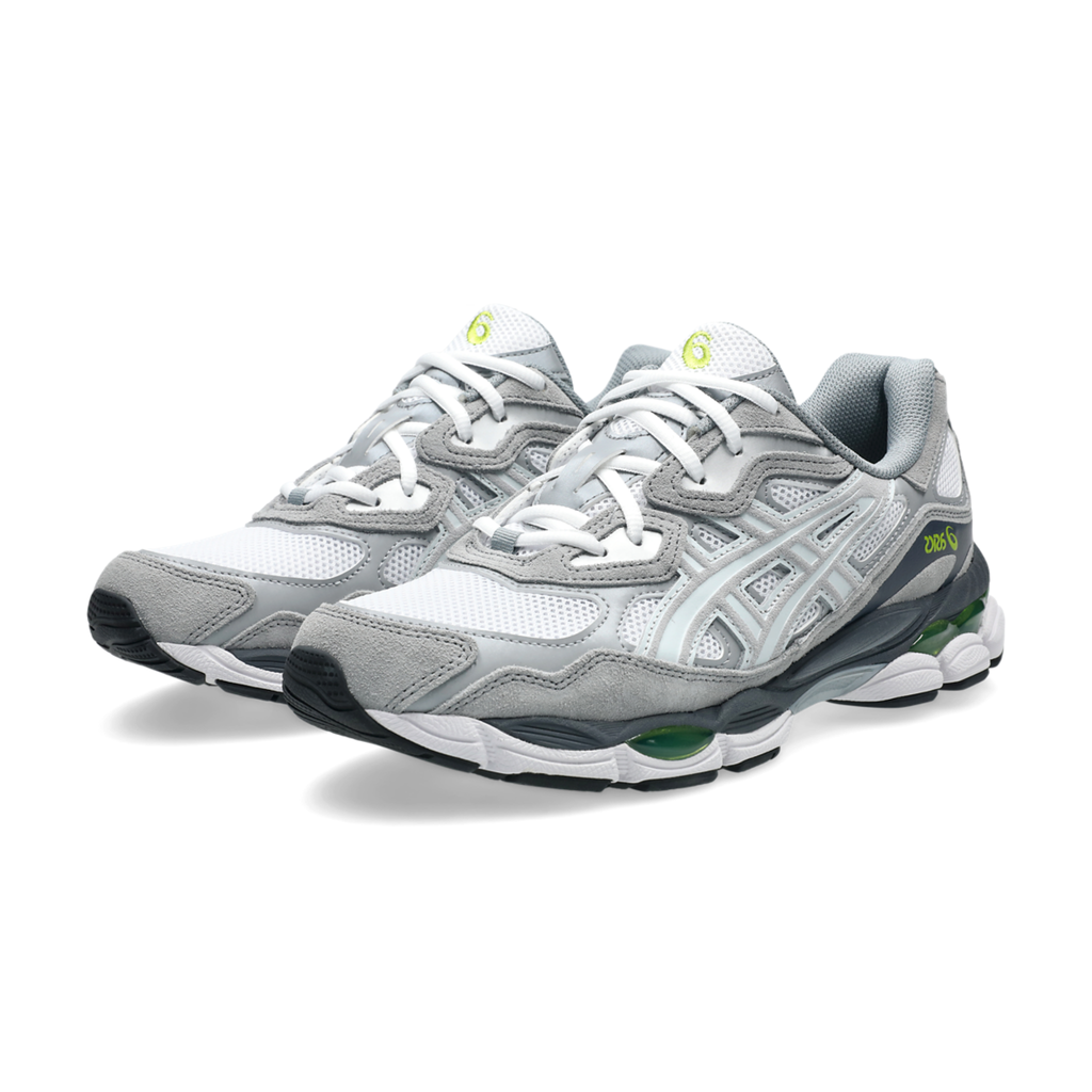 Asics Gel NYC White Grey Lime