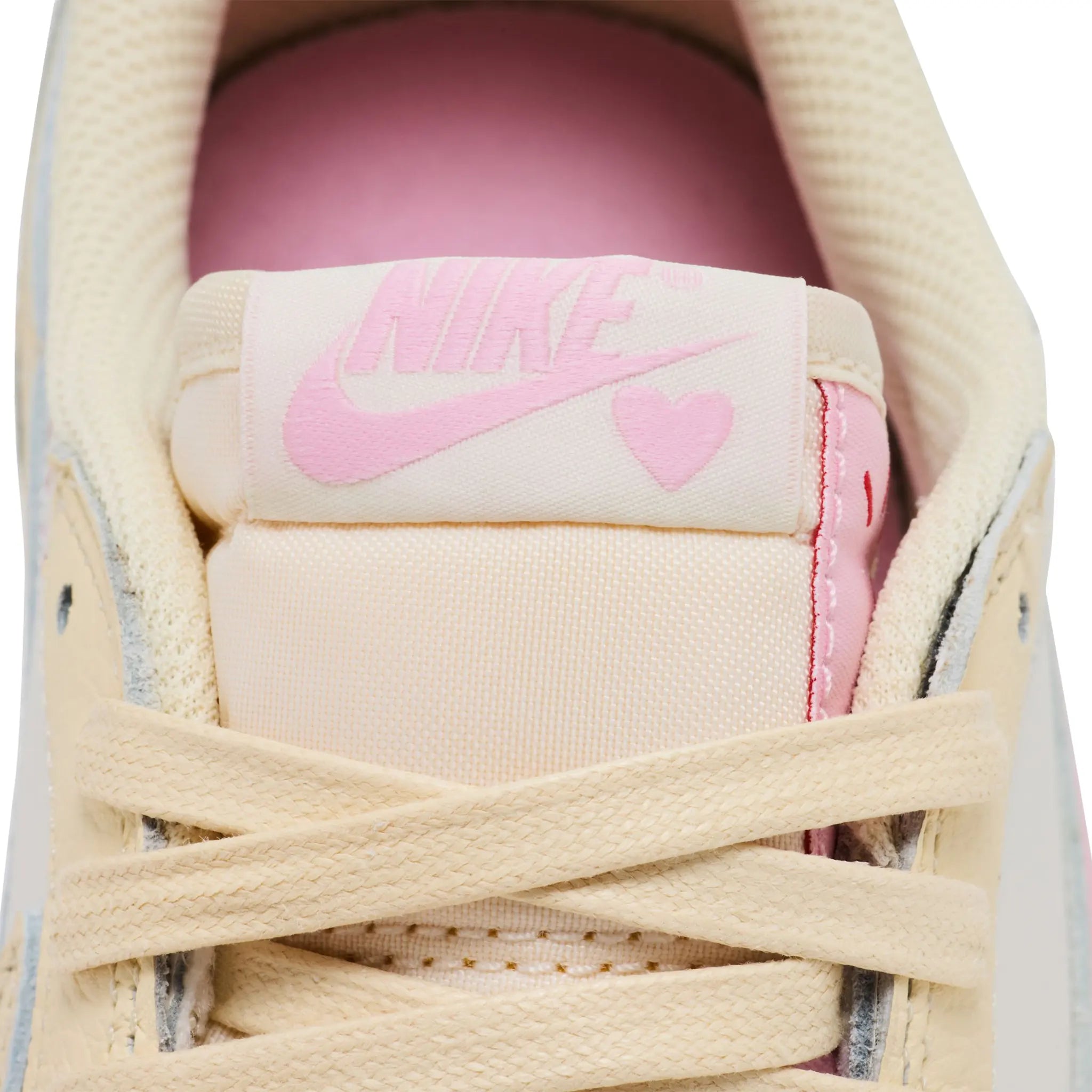 Detailed View of Travis Scott x Air Jordan 1 Low OG Shy Pink IQ7604-100